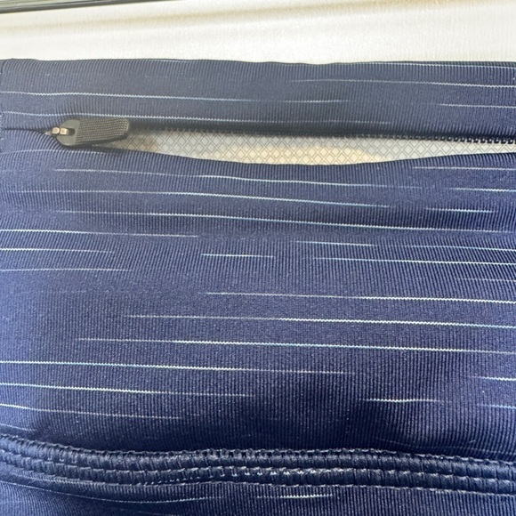 Nike Epic Lux Printed Running Leggings 8Navy - Picture 8 of 13